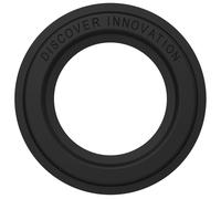 Nillkin - 2-Pack Magnetic Ring - Snaphold Magnetic Sticker - Convient à l'iPhone 12/iPhone 13 series - PU Leather - Black