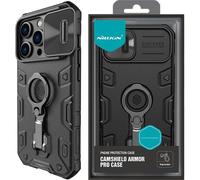 Nillkin CamShield Armor Pro Camera Case pour iPhone 14 Pro avec support - Noir