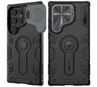 Nillkin CamShield Armor Prop case for Samsung Galaxy S24 Ultra, noir