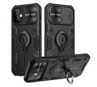 Nillkin CamShield Armor Series Coque conçue pour Apple iPhone 12 Mini (sans découpe de Logo) - Noir