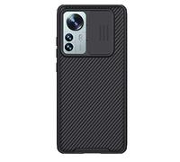 Nillkin CamShield pour Xiaomi 12T / 12T Pro Étui avec Caméra Curseur Noir