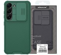 Nillkin CamShield Pro Case, housse pour Samsung Galaxy S23+, couverture avec appareil photo, vert Housse pour téléphone portable