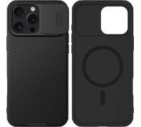 Nillkin Camshield Pro Case pour Iphone 16 Pro Max avec Camera Cover - Noir