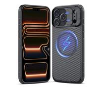 Nillkin CamShield Pro Compatible avec iPhone 17 Pro Max, compatible MagSafe, coque avec coque d'appareil photo, coque magnétique 17 Pro Max 5G de 6,9", design ultra fin, protection contre les chocs