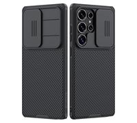 Nillkin CamShield Pro Coque pour Samsung Galaxy S25 Ultra [Protection de l'appareil Photo] avec Coque coulissante pour Appareil Photo, étui de Protection Fin et élégant pour Galaxy S25 Ultra Noir