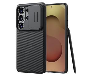 Nillkin CamShield Pro Coque pour Samsung Galaxy S26 Ultra [Protection de l'appareil Photo] avec Coque Slide Camera, Étui de Protection Ultra Mince résistant aux Chocs et aux Rayures (Noir)