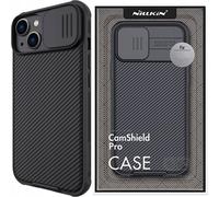 Nillkin CamShield Pro Étui magnétique pour iPhone 14 Plus Cover Protection de l'appareil photo noir (avec MagSafe)
