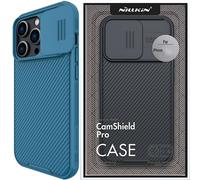 Nillkin CamShield Pro Étui magnétique pour iPhone 14 Pro Max Cover Protection pour appareil photo bleu (avec MagSafe)