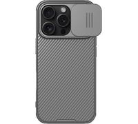 Nillkin, CamShield Pro Étui pour iPhone 16 Pro avec protection coulissante pour appareil photo, gris