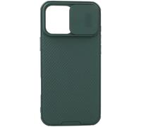 Coque Camshield Pro Coulissant Pour Iphone 16 Pro Max Ultra Élégant Nillkin Vert Foncé
