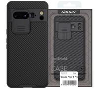 Nillkin CamShield Pro Housse avec couvercle pour appareil photo pour Google Pixel 8 Pro - Noir Housse pour téléphone portable