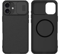 Nillkin CamShield Pro Magnetic Housse pour Apple iPhone 16 noir