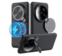 Nillkin CamShield Prop Étui magnétique pour Xiaomi 14 Ultra, résistant aux chocs et aux rayures, avec fonction support, compatible avec Xiaomi 14 Ultra 5G 6,73" - Noir
