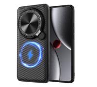 Nillkin CamShield Prop Magnétique Étui de Protection pour Xiaomi 15 Ultra, Résistant aux Chocs et Aux Rayures, avec Fonction de Support, Compatible avec Xiaomi 15 Ultra 5G - Noir