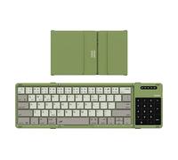 Nillkin Clavier Pliable Bluetooth Cube Pocket avec pavé Tactile, Ultra Portable, Design Pliable en Trois Parties, Disposition 64 Touches, Plusieurs appareils Bluetooth 5.0, prêt pour Les déplacements