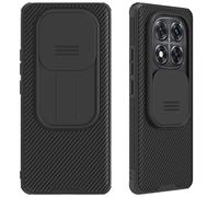 Nillkin Coque de Protection Fine pour Xiaomi Redmi Note 14 Pro Plus avec Protecteur d'appareil Photo en Polycarbonate Rigide TPU Fin Anti-Rayures pour Redmi Note 14 Pro+ Plus (Note14Pro Plus Noir)
