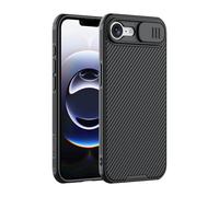 Nillkin Coque iPhone 16e, antichoc et anti-rayures, avec protection appareil photo, étui pour téléphone iPhone SE 4 2025 5G - noir