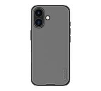 Coque pour iPhone 17 Conception Bi-Matière Modèle Super Frosted Pro Nillkin Noir transparent