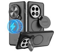Nillkin Coque pour OnePlus 13 5G - Compatible avec MagSafe, Camshield Prop - Étui avec mise à niveau pour appareil photo - Boîtier magnétique, ultra fin et résistant aux chocs avec fonction support -