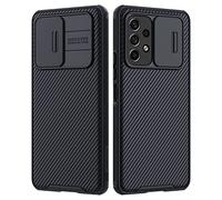 Nillkin Coque pour Samsung Galaxy A53, CamShield Pro Coque avec Cache Camera pour Galaxy A53, Noir