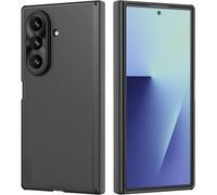 Nillkin Coque pour Samsung Galaxy Z Fold 7 avec protection de charnière, texture mate givrée [non magnétique] Coque de protection fine pour Galaxy Z Fold 7 Noir