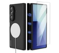 Nillkin Coque Samsung Galaxy Z Fold 7 2025 Compatible MagSafe - Noir | Coque Ultra-Mince Anti-Rayures avec Protection Charnière Magnétique, Film Écran, Design Minimaliste