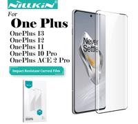 Nillkin¿Ensemble De 2 Pièces Pour Oneplus 13 12 11 10 Pro Ace2 Pro,Film De Protection D'écran En Plexiglas Résistant Aux Chocs (Verre Non Trempé).For Oneplus 11.