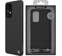 Nillkin Étui antichoc en texture avec cadre en gel et dos en nylon pour Samsung Galaxy A73, noir
