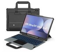 Nillkin Étui avec clavier amovible pour Samsung Galaxy Tab S10 Ultra avec 7 rétroéclairés, béquille, pavé tactile, porte-stylo S, étui pour tablette S10 Ultra 14,6"