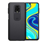 Nillkin, étui CamShield pour Redmi Note 9 Pro 9S 9 Pro Max avec protection pour appareil photo, noir