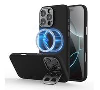 Nillkin Étui pour iPhone 16 Pro, avec motif d'aile magnétique pour iPhone 16 Pro, fin et élégant, compatible avec iPhone 16 Pro 6,3" 5G, noir