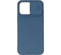 Coque pour iPhone 16 Pro Max Rigide Magnétique CamShield PRO Bleu
