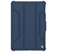 Nillkin - Housse compatible avec Samsung Galaxy Tab S7 - - Housse en similicuir pour tablette - Bleu