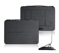 Nillkin Housse de Protection à 360° pour Ordinateur Portable de 15 à 15,4" avec poignée pour MacBook (15-16"), Noir