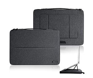 Nillkin Housse de Protection à 360° pour Ordinateur Portable de 15 à 15,4" avec poignée pour MacBook (15-16"), Noir