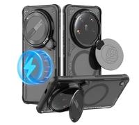 Nillkin Lceblade Prop Étui de Protection pour Xiaomi 14 Ultra, résistant aux Chocs et aux Rayures, avec Fonction de Support, Compatible avec Xiaomi 14 Ultra 5G (6,73") - Noir