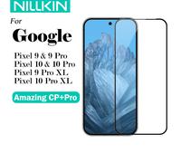Nillkin pour Google Pixel 10 Pro XL Pixel 9 Pro XL CP + Pro verre trempé, protecteur d'écran Anti-Explosion à couverture complète 2.5D 9H noir