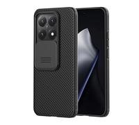 Nillkin pour Xiaomi 15T Coque 2025 5G | Protection pour Appareil Photo avec Coque Slide Camera, résistante aux Chocs et aux Rayures, Compatible avec Xiaomi 15T 6,83 Pouces - Noir