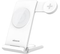 Nillkin PowerTrio 3in1 Wireless Charger MagSafe pour Samsung Watch blanc