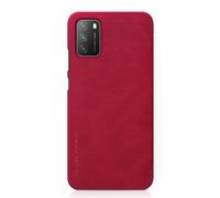 Nillkin Qin Etui en cuir pour - Xiaomi Poco M3 - rouge