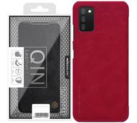 Nillkin Qin Étui En Cuir Samsung Galaxy A03S Rouge