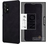 Nillkin Qin Étui En Cuir Samsung Galaxy A72 4G Noir