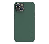 Nillkin Super Frosted PRO Back Cover pour Apple iPhone 13/14 Deep green (Without Logo Cutout)