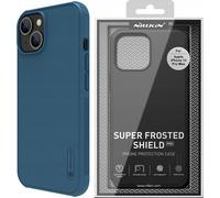 Nillkin Super Frosted PRO Back Cover pour Apple iPhone 14 Plus blau (Without Logo Cutout)