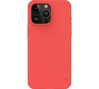 Nillkin Super Frosted PRO Back Cover pour Apple iPhone 15 Pro Max rot (Sans découpe logo)