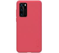 Nillkin Super Frosted Shield - Housse pour Huawei P40 (Rouge vif)