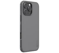 Nillkin Super Frosted Shield Pro Coque arrière rigide avec bordure souple absorbant les chocs Cadre surélevé Protection de l'appareil photo sans découpe de logo Compatible avec Apple iPhone 16 Pro Max