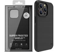 Nillkin Super Frosted Shield Pro - Étui pour Apple iPhone 13 Pro Max (noir)