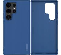 Nillkin Super Frosted Shield Pro Housse antichoc pour Samsung Galaxy S24 Ultra - Bleu