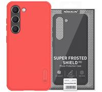 Nillkin Super Frosted Shield Pro Samsung Galaxy S23 Étui Blindé + Support Téléphone Rouge